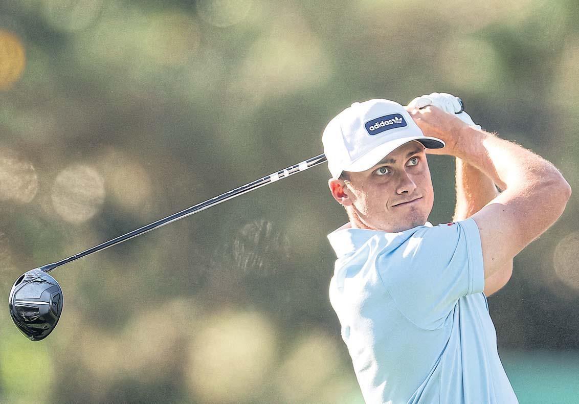 Aberg embraces fresh test