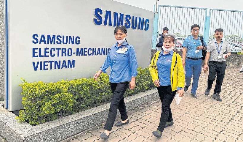 Samsung under pressure as tariffs rattle S Korean economy