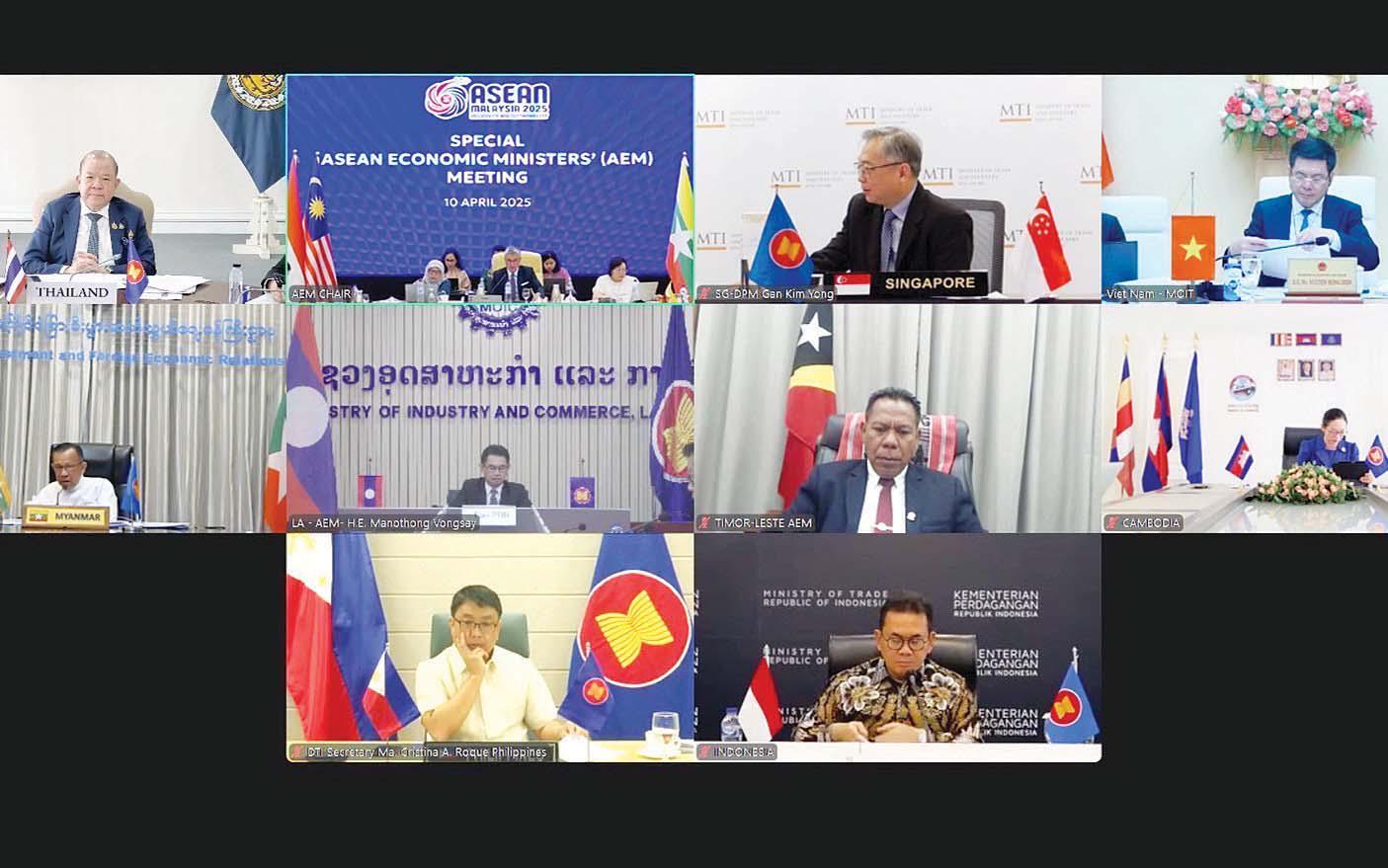 Asean forges geoeconomic task force