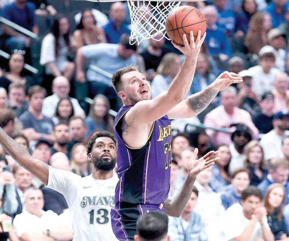 Teary Doncic scores 45 on Dallas return