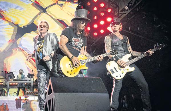 Iconic rock band Guns N’ Roses set for return to Kingdom
