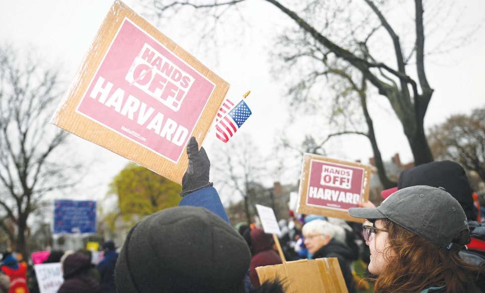 Harvard faces $2.2bn funding freeze