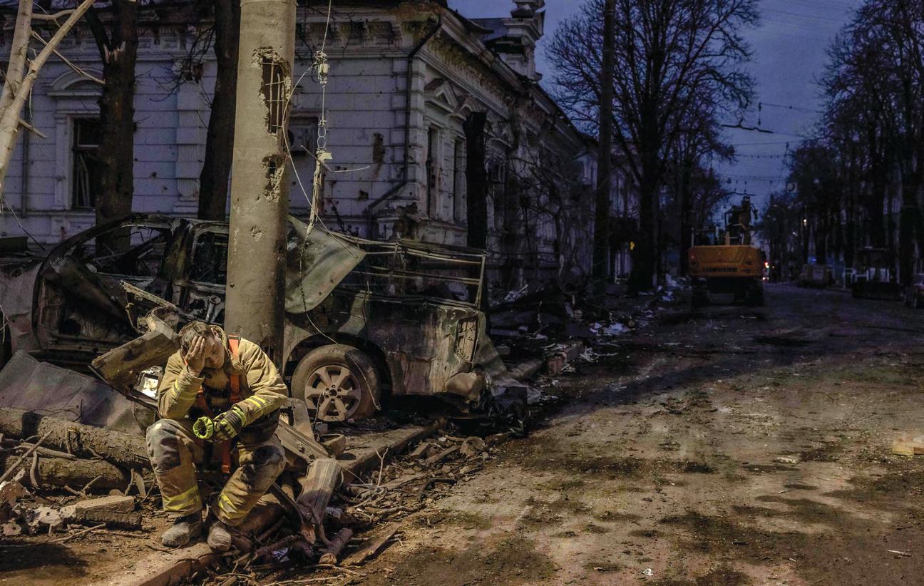 World leaders slam Russian strike