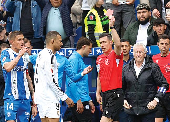 'Many small fouls' triggered Mbappe's red-card tackle