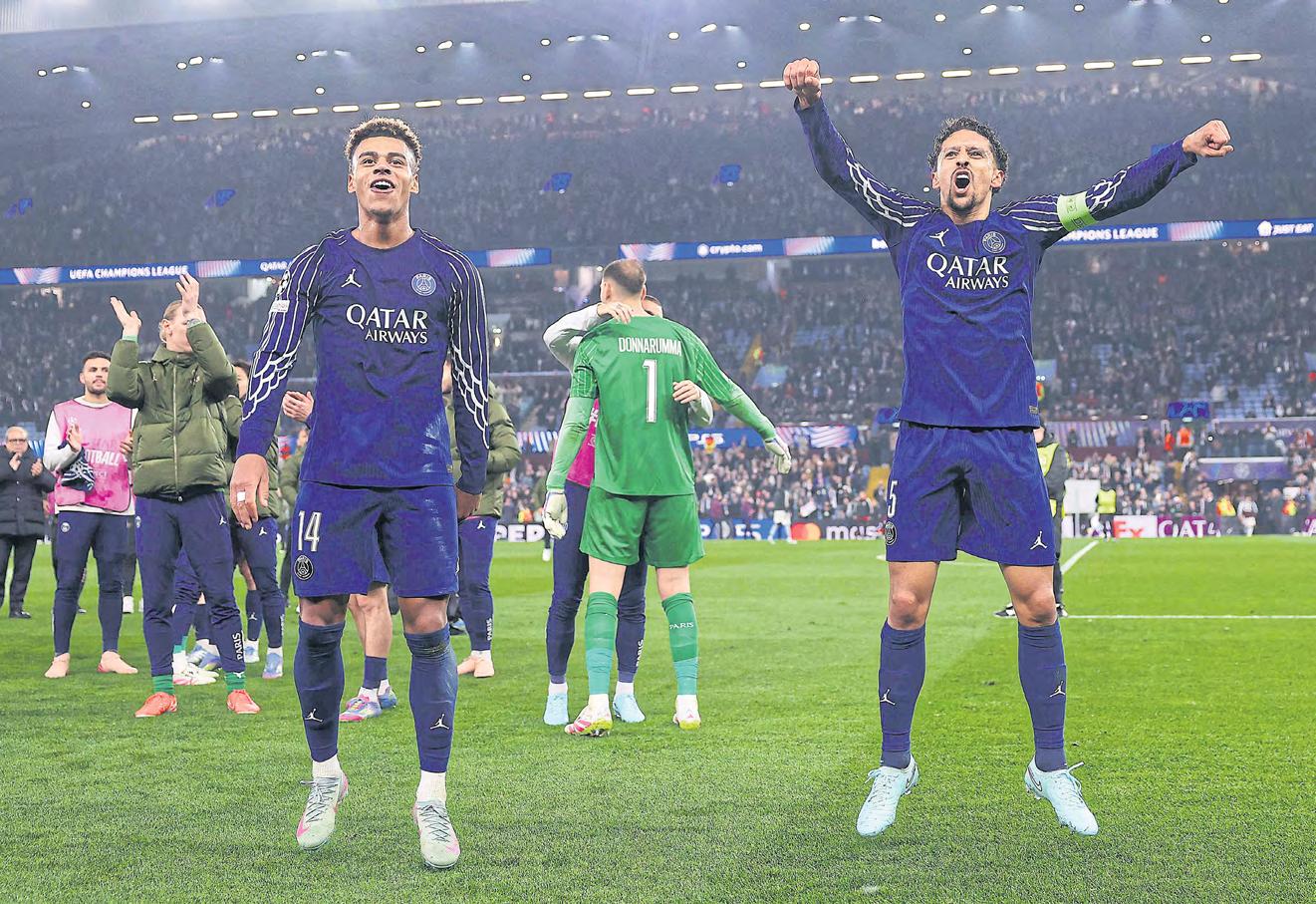 'Best squad' PSG advance to last four