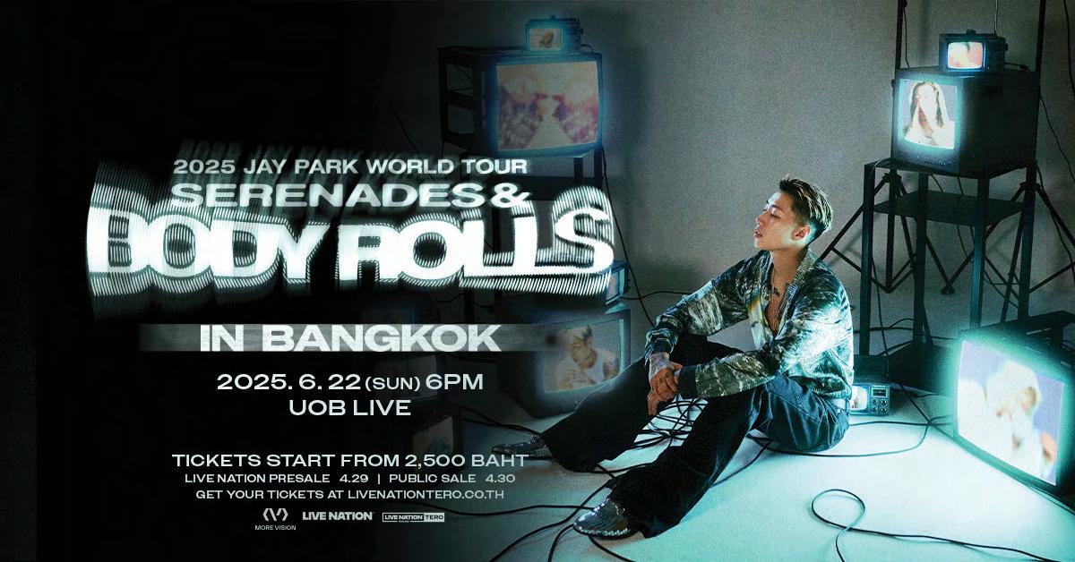 Acclaimed star Jay Park to perform in Bangkok
