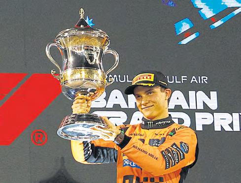 Formula One It's McLaren duel in desert