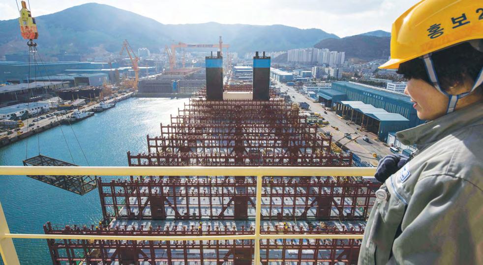 Seoul to play shipbuilding card in trade talks