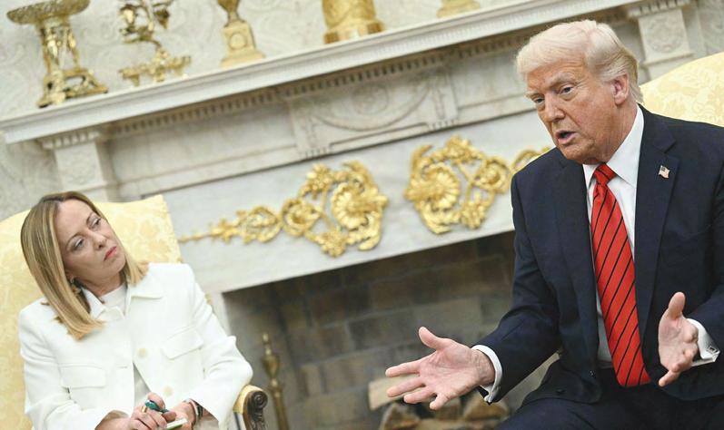 Italy's Meloni says Trump will visit Rome