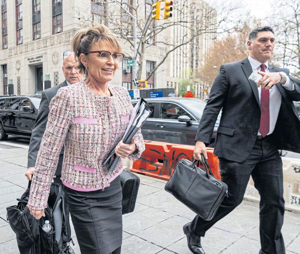 Sarah Palin defamation suit back before federal court