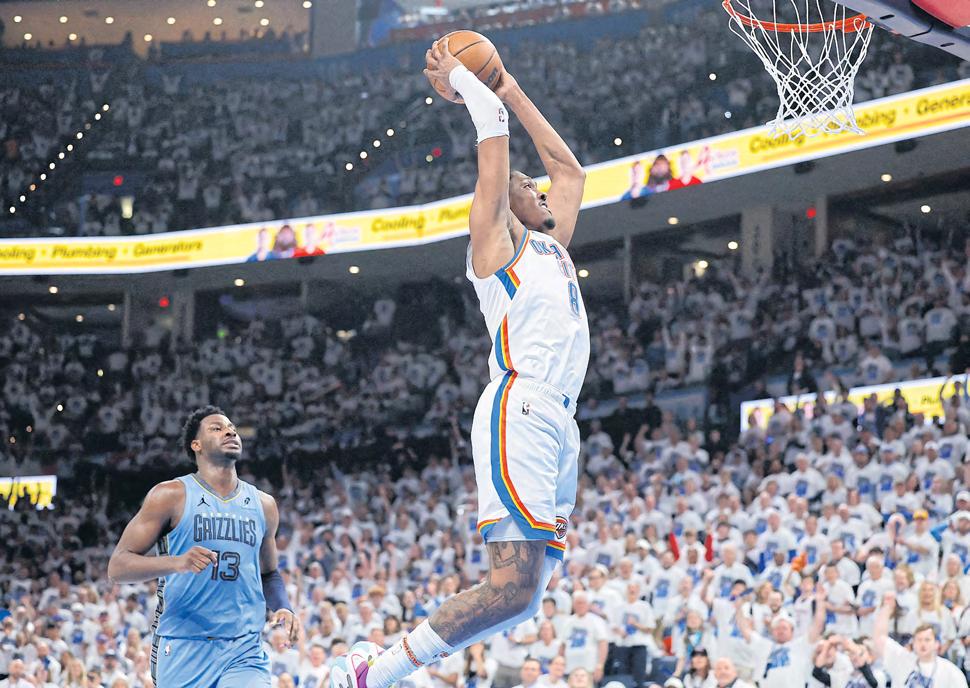 Thunder struck! OKC smash Grizzlies