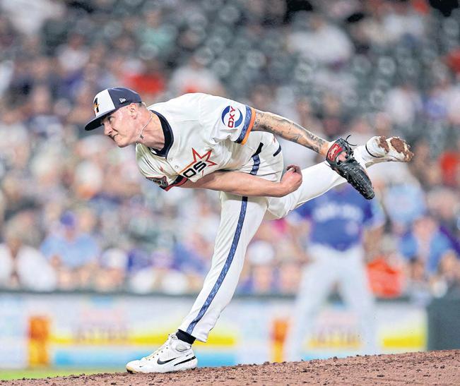 Brown's fine run hits 24, Astros shut down Jays