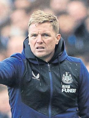 Newcastle manager Howe back to work