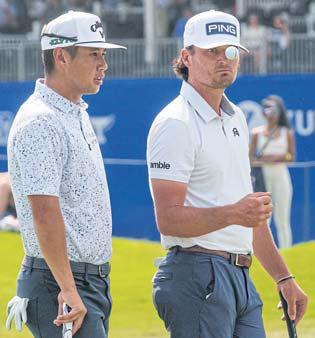 US rookies lead PGA pairs event with Mcllroy and Lowry in hunt