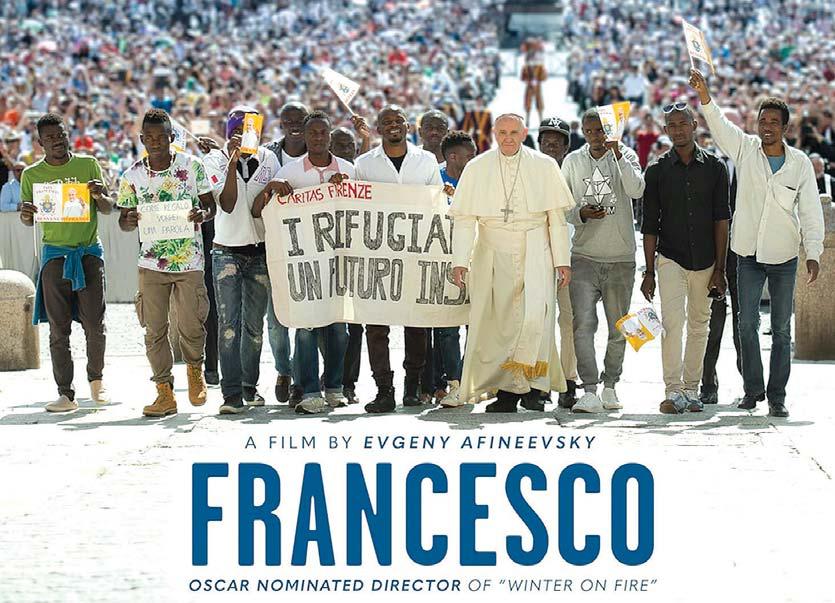 POPE FRANCIS, THE UNLIKELY MOVIE STAR