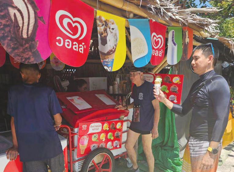 Shifting sands hit ice cream sales