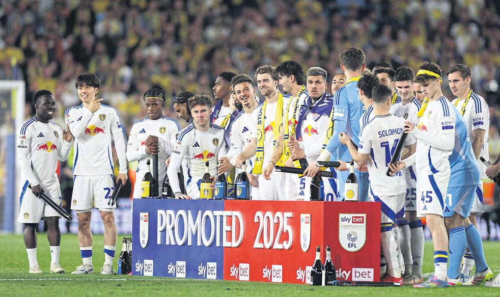 Leeds on the brink of C'ship title after Bristol stroll