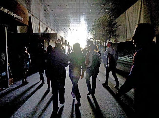 Lights off! Blackout halts play in Madrid