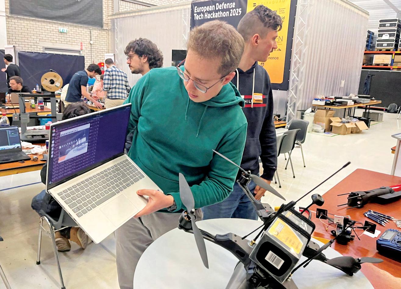 Europe's defence start-ups target Al talent