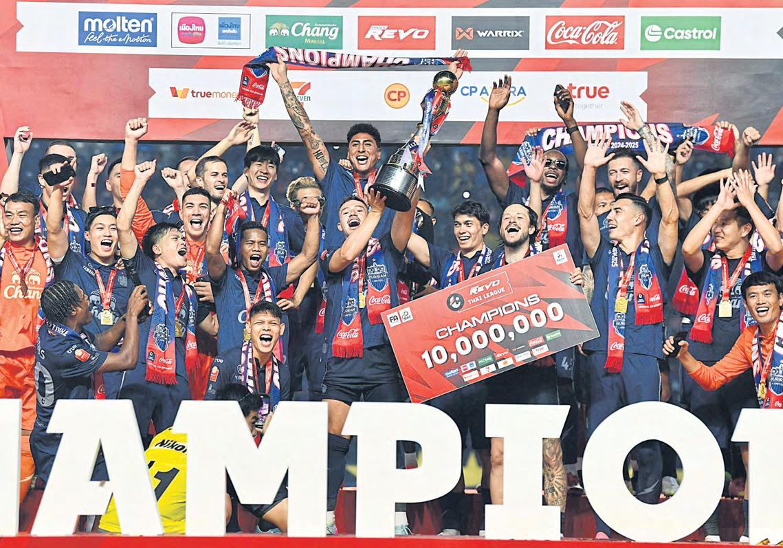 Buriram blitz seals 10th title