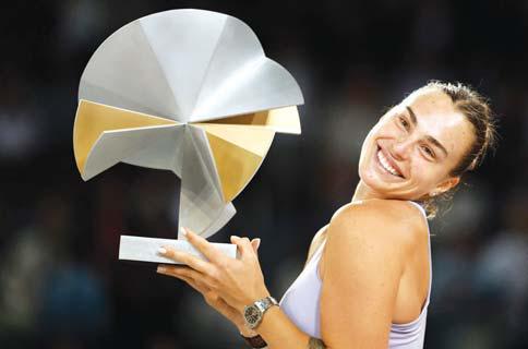 ‘Like a dream,’ says Sabalenka after third Madrid Open crown