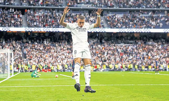 Mbappe keeps Real’s Liga dream in Celta thriller