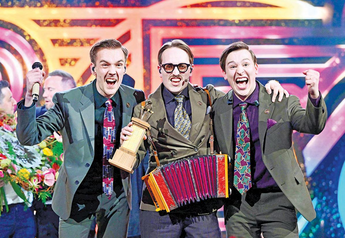 Favourite KAJ hopes for fun and steamy Eurovision