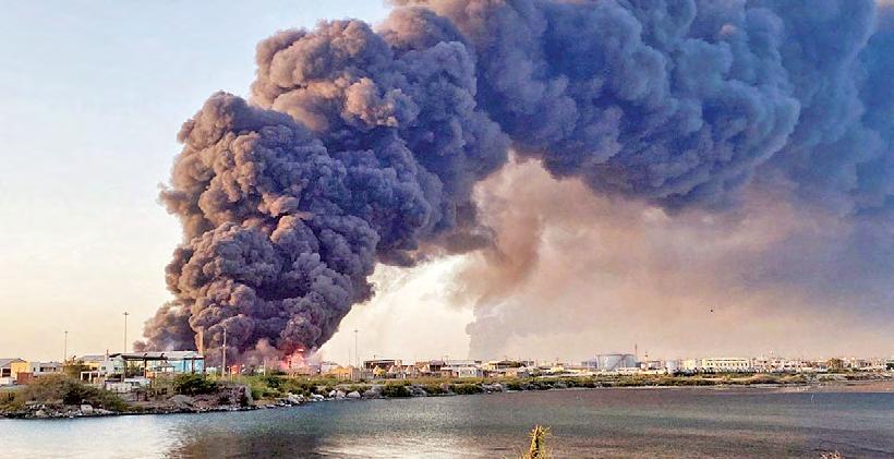 Drones hit Port Sudan again