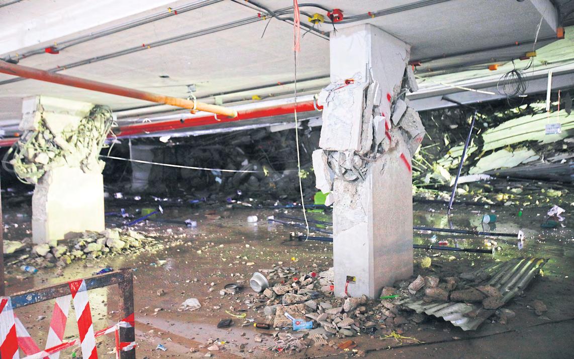 Crews advance in grim search at SAO collapse site