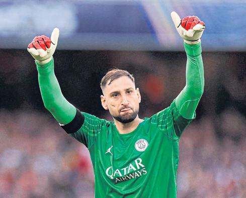 Donnarumma stands tall on PSG's UCL winning run