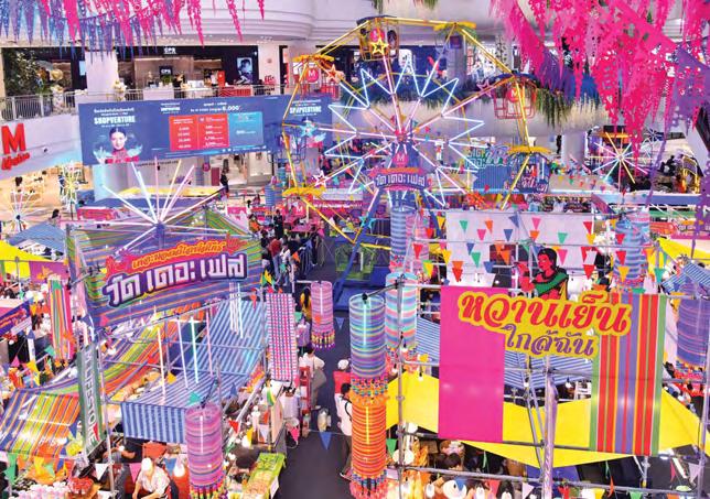 The Mall Lifestore Bangkapi hosts temple fair festival
