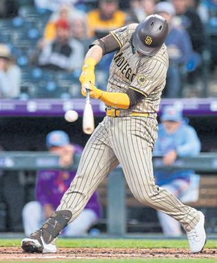 Padres amass 21 runs off 24 hits to trounce Rockies