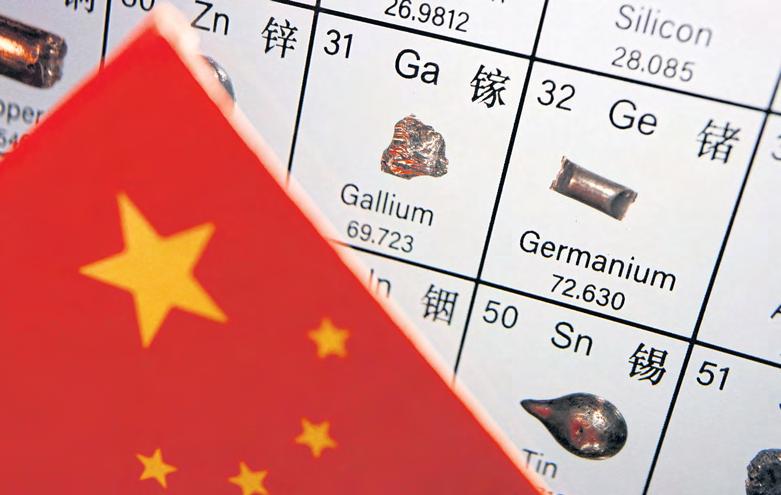 A gallium lens on China's minerals dominance
