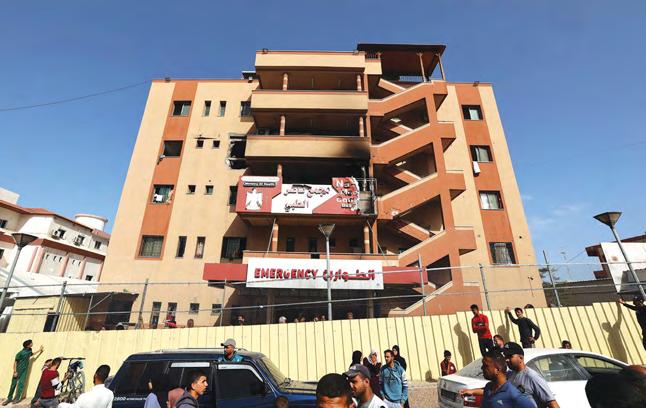 Tel Aviv hits Gaza hospital, killing wounded journo