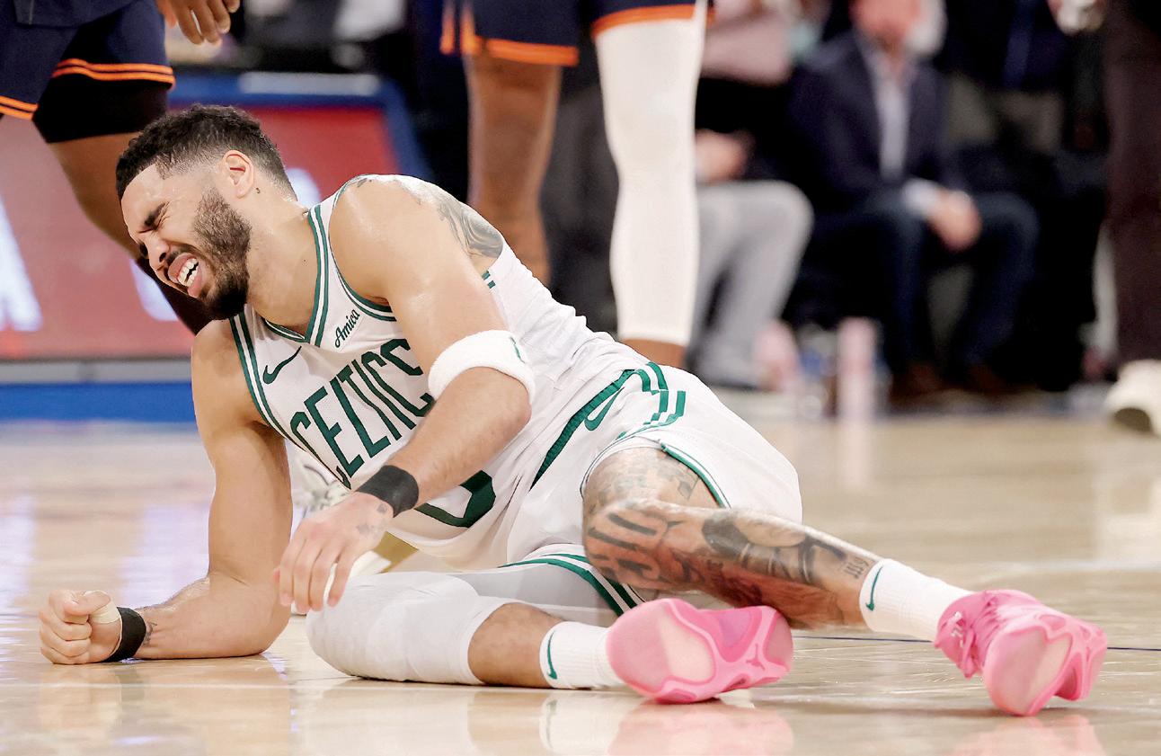 Tatum season ends, stars support him