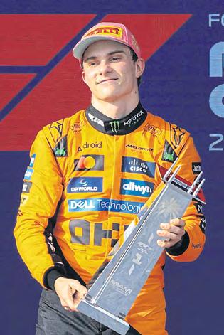 Piastri on fire: Calm Aussie turns up heat