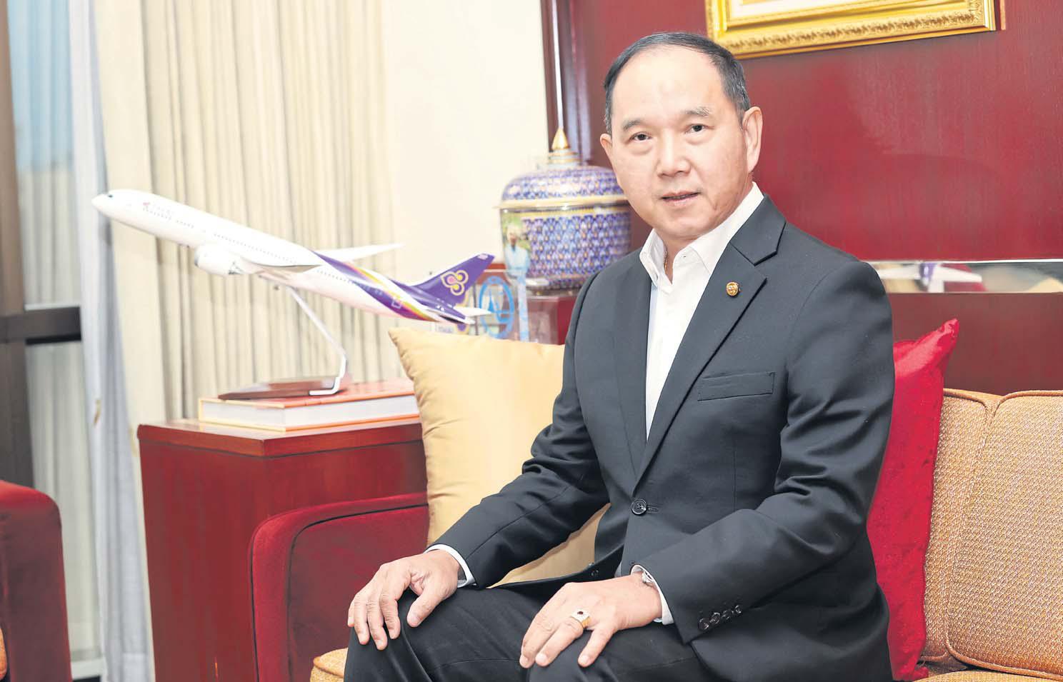 Thai Airways takes off