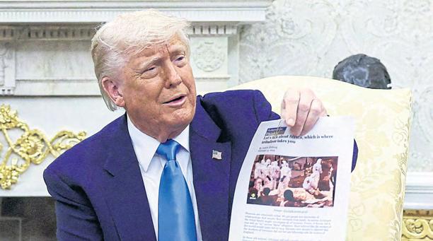 South Africa's dealmaker faces Trump's drama