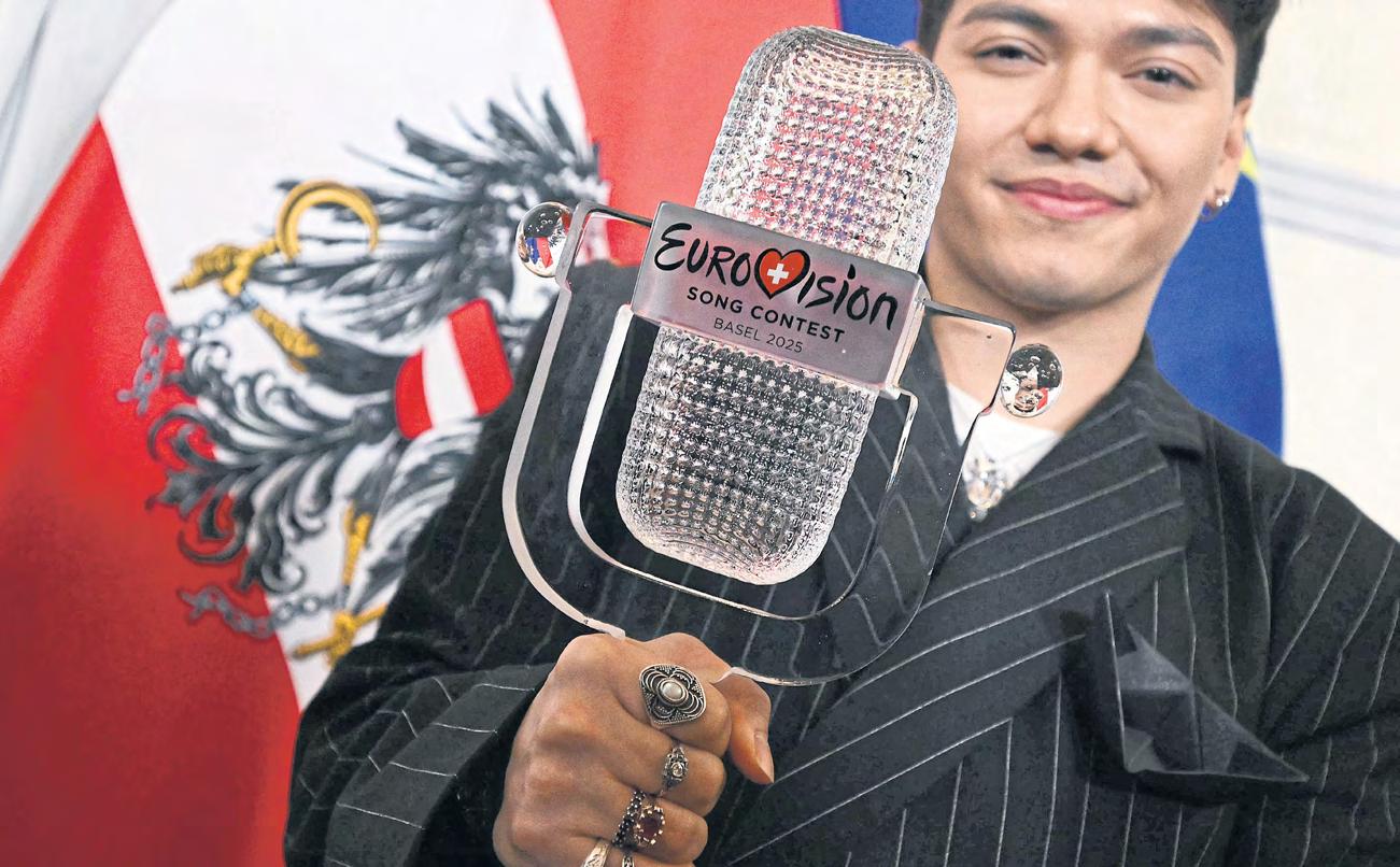 Austria's Eurovision winner wants 2026 edition 'without Israel'