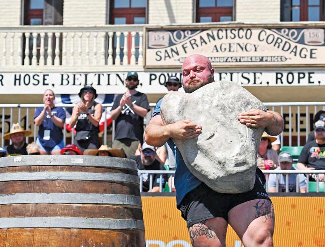 World’s strongest men defy stereotypes, spread love