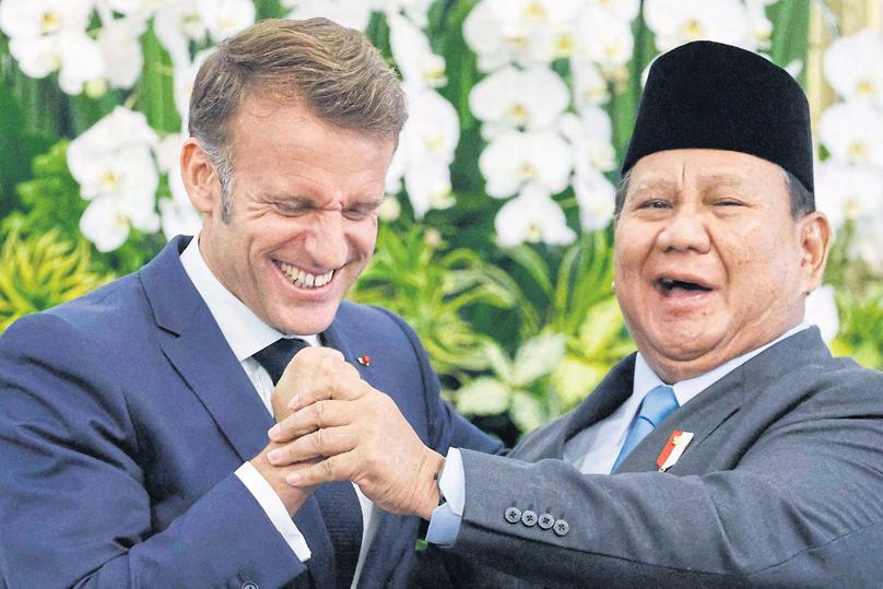 Macron in Indonesia to deepen ties