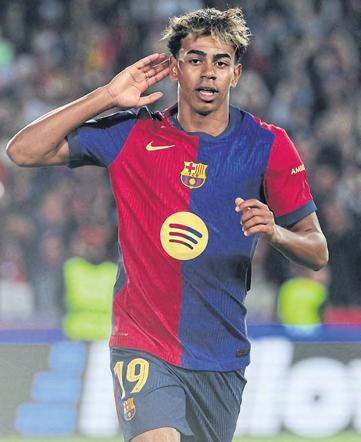 Teenage Barca star Yamal inks new contract