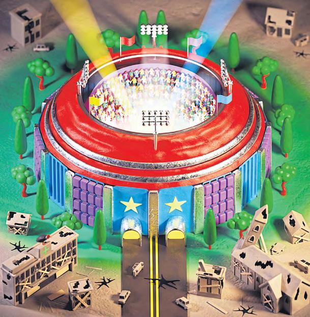 Sports stadiums as totems of paucity of ambition
