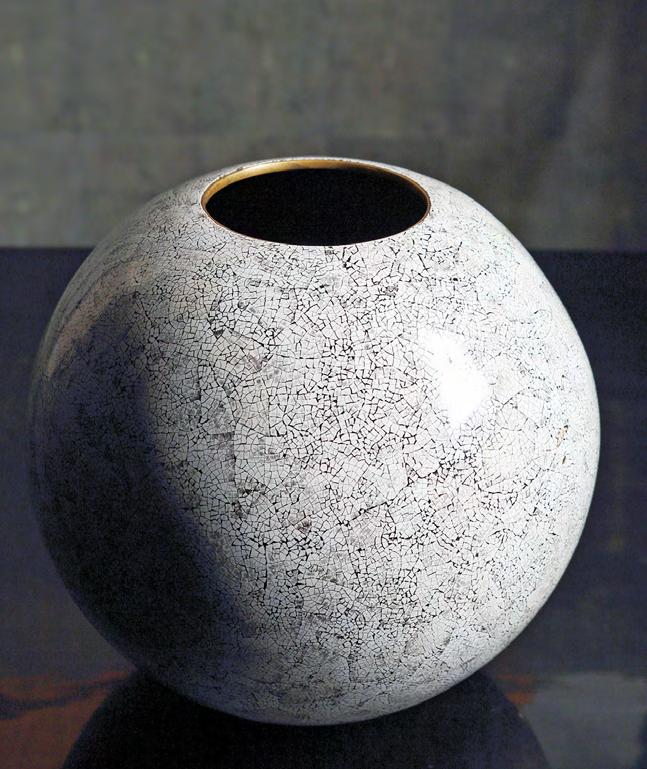 Which came first, the chicken or the exquisitely finished eggshell cabinet?