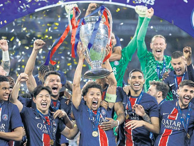 PSG realise their UCL dream