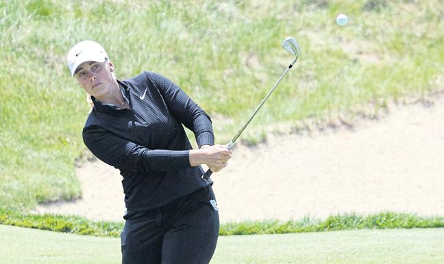 Stark in pole position for 1st major title