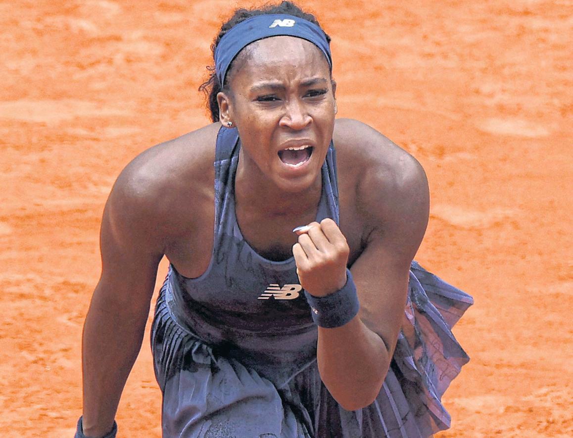 Gauff storms into French Open last 8