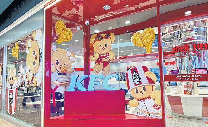 KFC Thailand partners with Butterbear to debut new figure