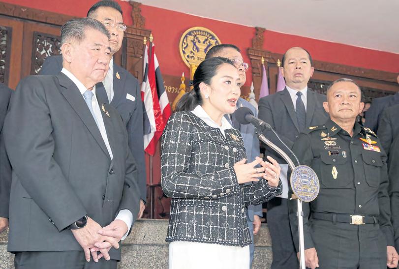 Military to take lead at border