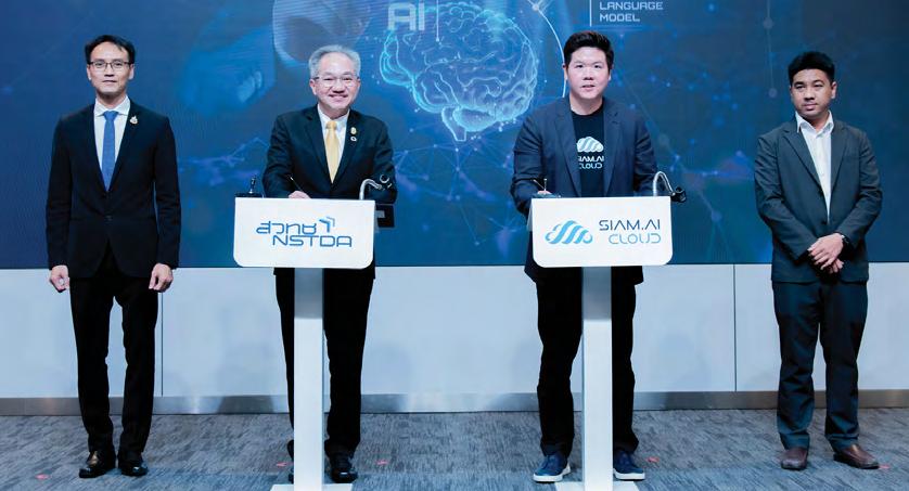 Tie-up to develop Thai large language model